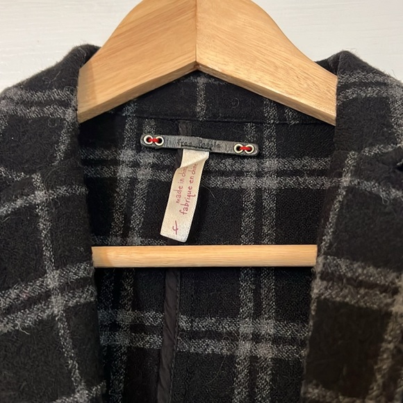 Free People Wool plaid blazer - Picture 2 of 5